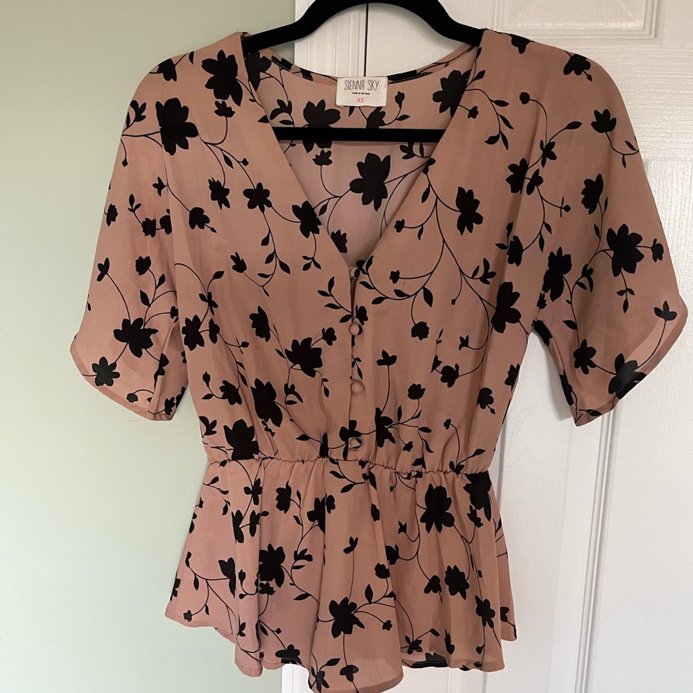Floral blouse
